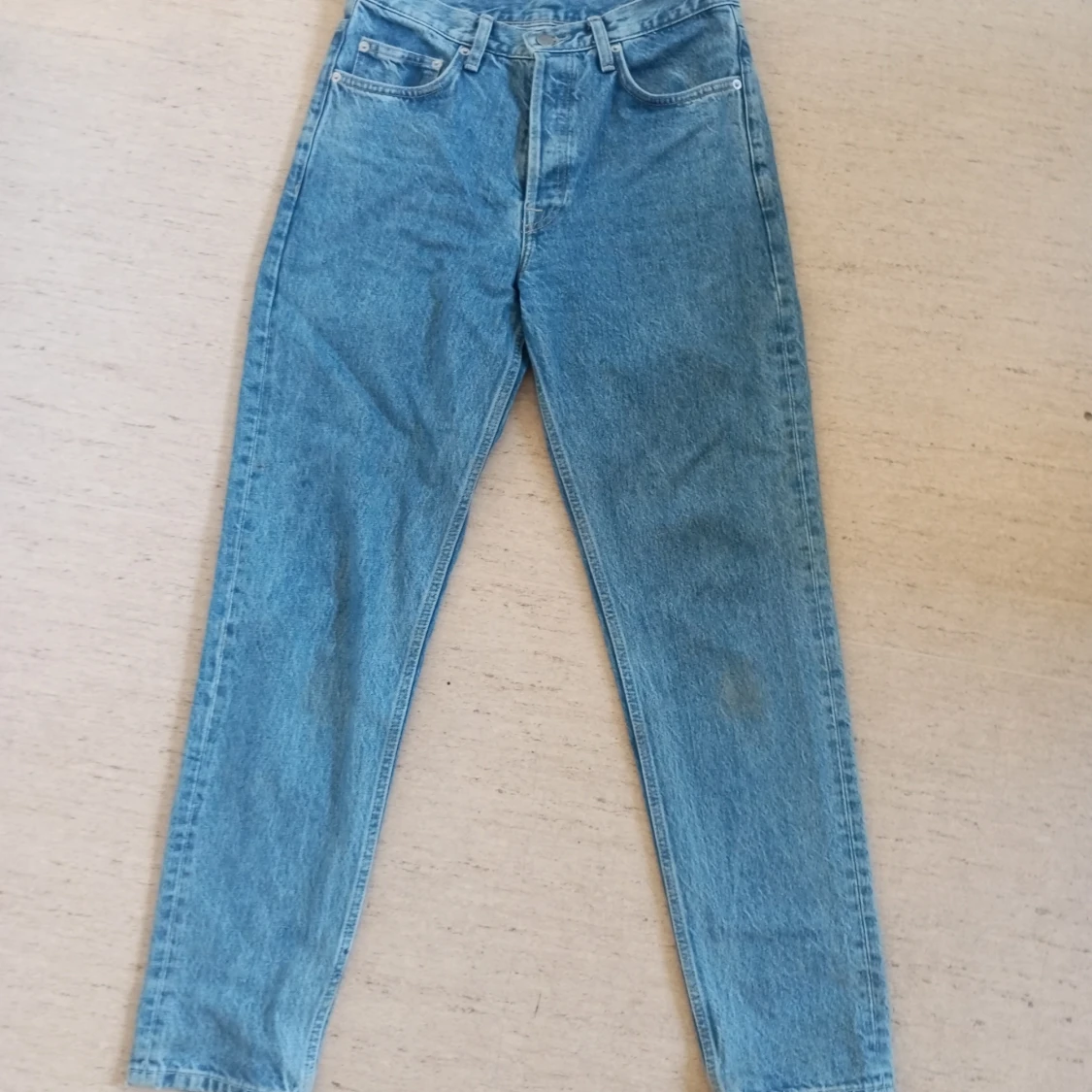 High Waist Straight Jeans