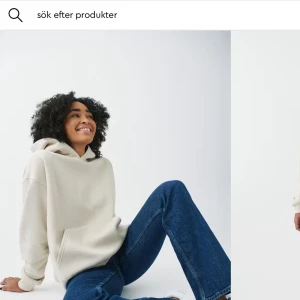 Gina hoodie  - Beige hoodie från Gina. Använd en gång. Är slutsåld i butik!