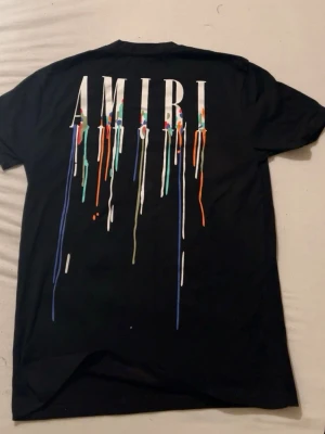 Amiri T-shirt paint drip - Storlek Small