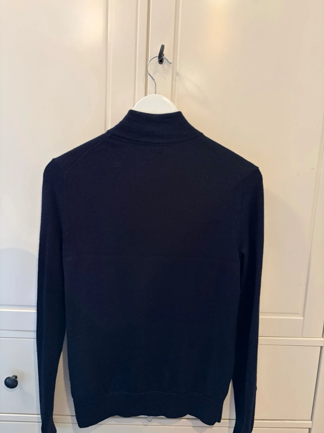 Marinblå Morris fullzip - 2