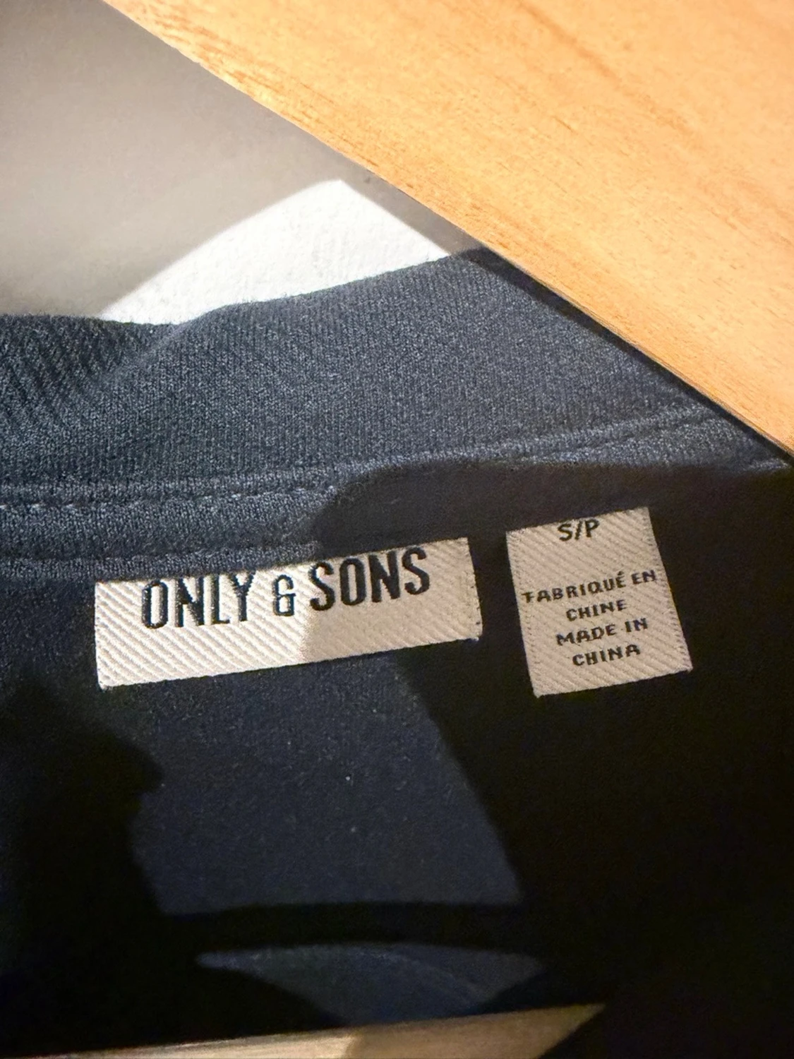 Mörkblå overshirt med fickor - 2