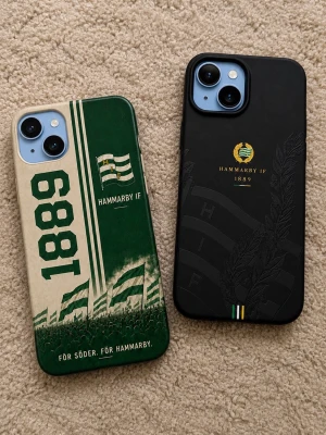 Hammarby mobilskal - alla iPhone + Samsung modeller  - Hammarby mobilskal - Priset gäller 1  Vi har mobilskal till alla iPhone-modeller och även vissa Samsung-modeller, med snygga och unika Hammarby-inspirerade designer.  Passar bra om du vill ha något annorlunda än ett vanligt enfärgat skal och samtidigt visa ditt stöd för Hammarby.  Skriv vilken mobilmodell du har så kollar jag om den finns tillgänglig.  Priset gäller ett skal. 