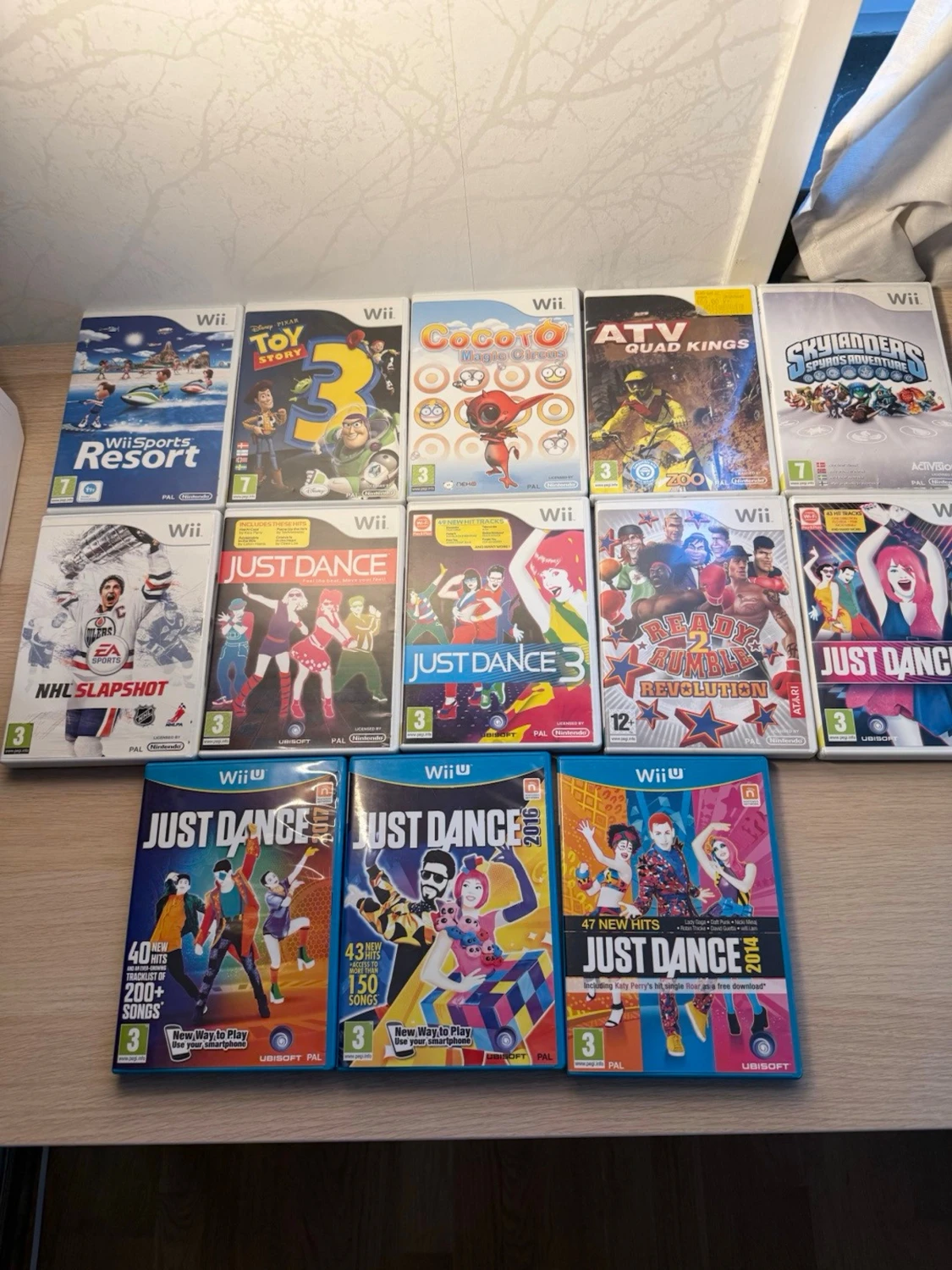 Nintendo Wii med tillbehör och spel - 2