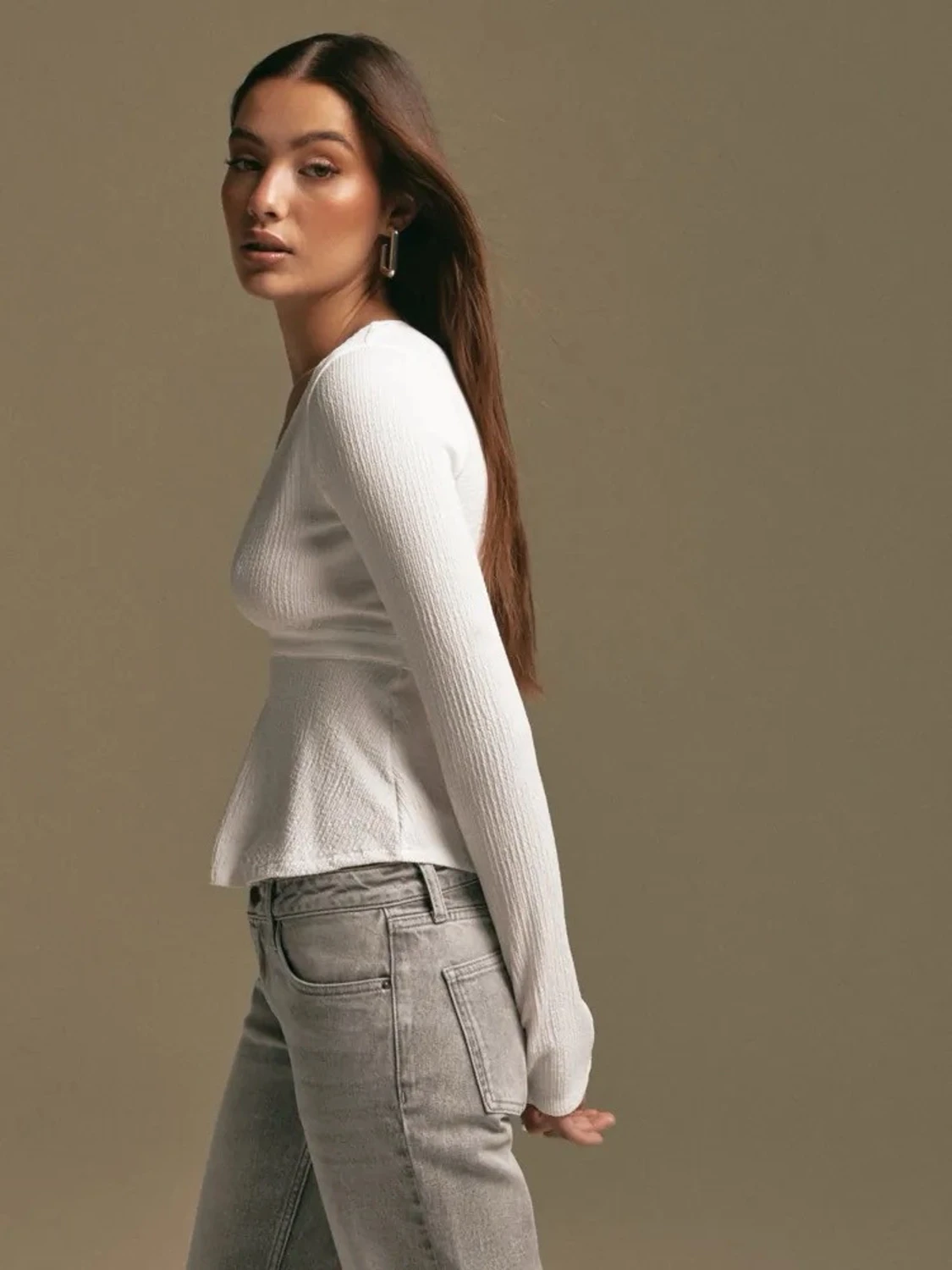 Vit blus - 2