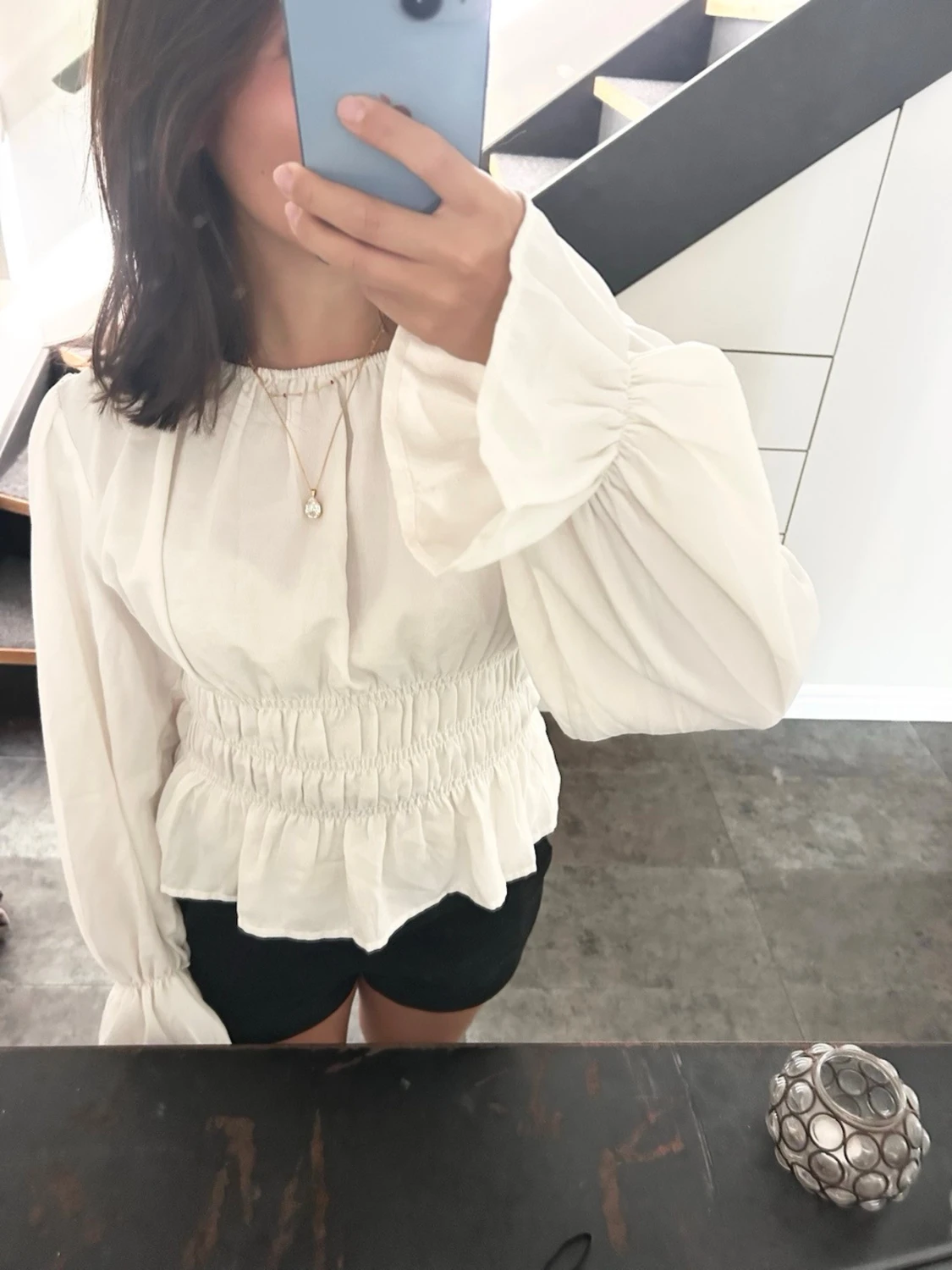 Vit blus - 1