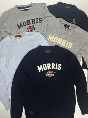 5X Morris tröjor - 👕 Plagg: Tröjor                                                             📏 Storlek: XS-M                                                               🏷️ Märke/Modell: Morris                                             ✨ Skick: Fint skick                                                        💬 Vid frågor är det bara att skriva!                                                                                          🛍️ Perfekt om du vill köpa och resella lite själv eller göra ett redigt kap