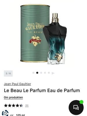 Jean Paul Gaultier 125ml Beau Eau de Parfum - Nu säljer jag den för ett schysst pris, garanterar den packas mycket väl inför fraktning så den garanterat kommer fram utan defekter. Skicka ett meddelande om ni har frågor NYPRIS = 1650Kr