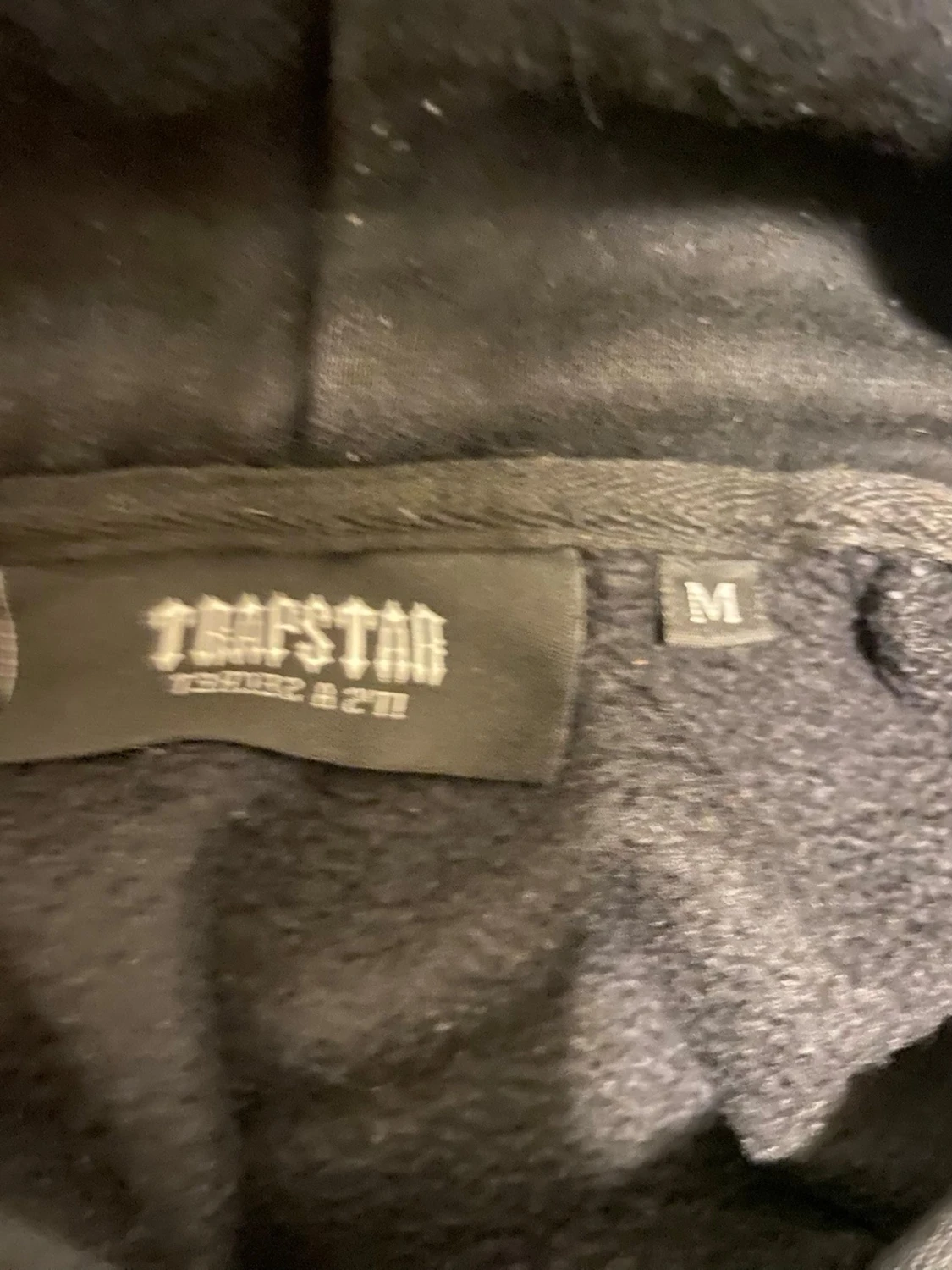 Svart Trapstar hoodie med tryck - 2