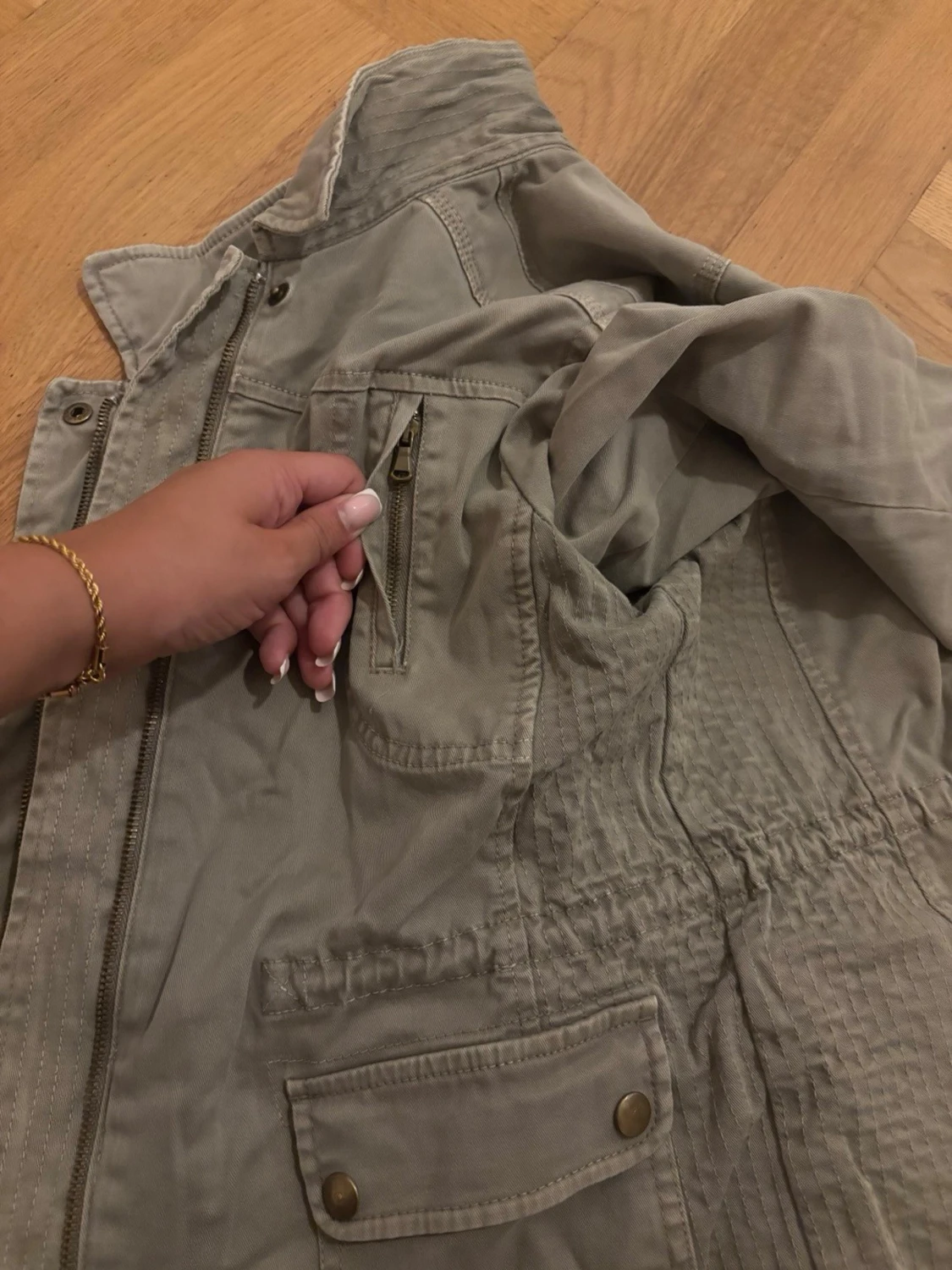 Zara militär vårjacka  - 6