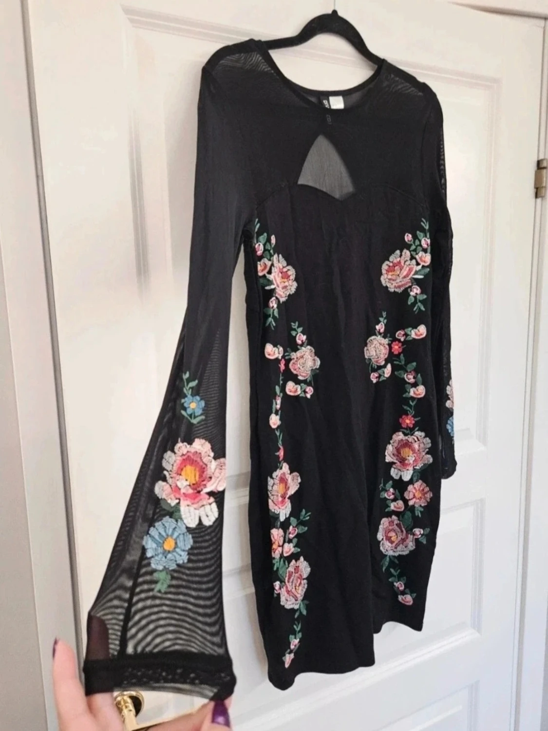 Klänning mesh H&M Divided 40 - 1