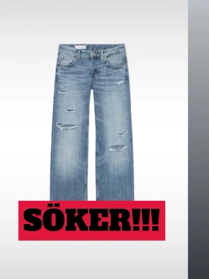 SÖKER BAGGY ZARA JEANS -  söker dessa zara jeans i strl 36!!! kontakta om du har😇