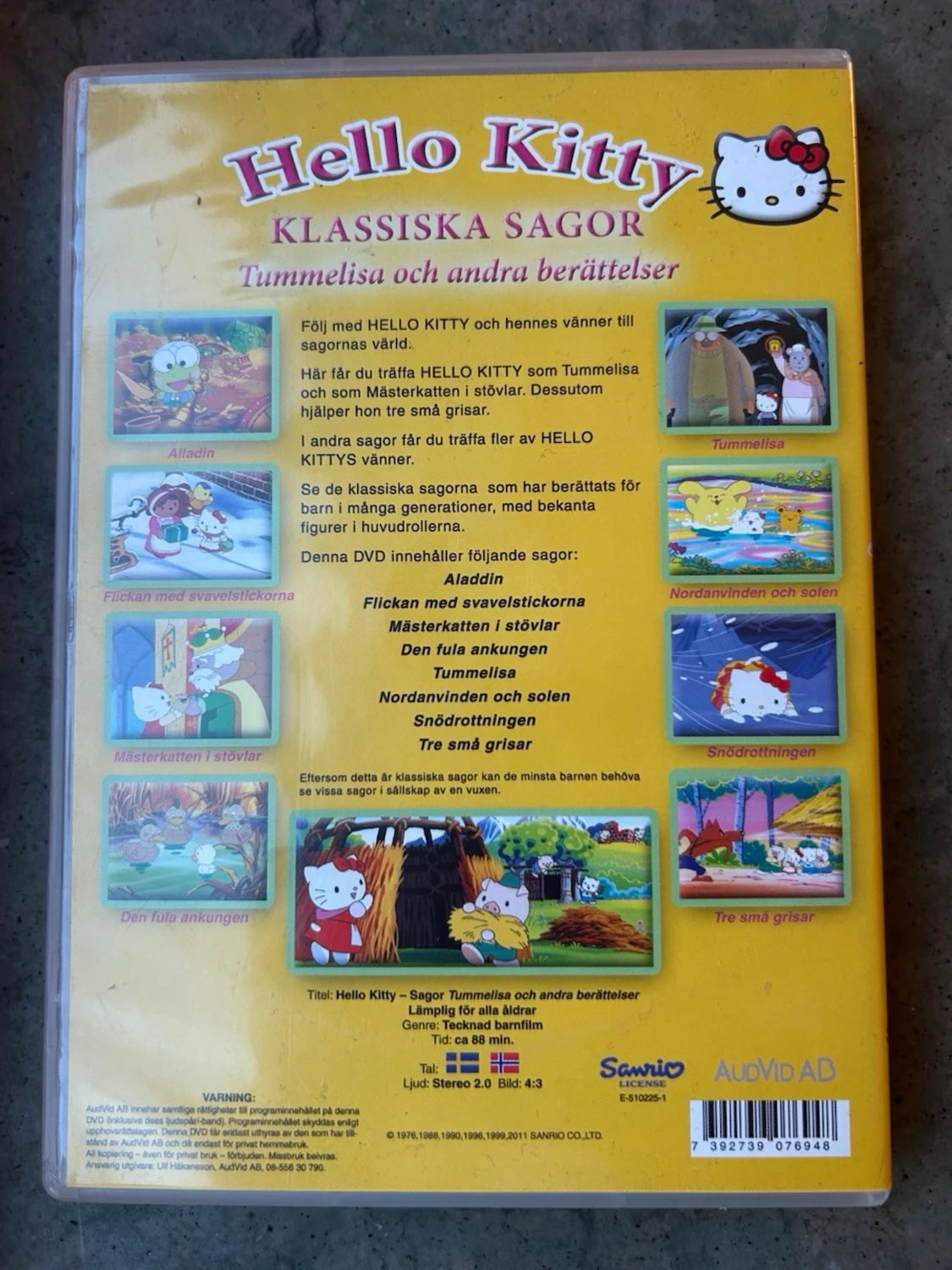 Hello Kitty klassiska sagor DVD - 1