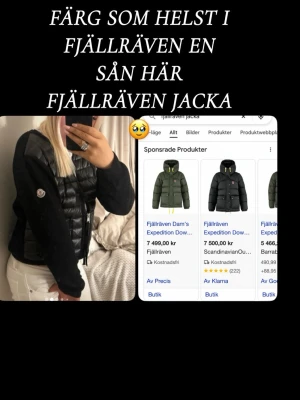  Skriv om ni är intresserade -  Den är jättefin  Jag tror det är S