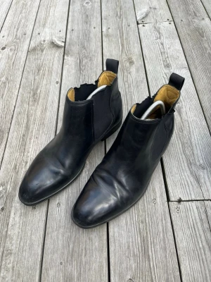 Läder Chelsea boots  - Chelsea boots i läder storlek 42