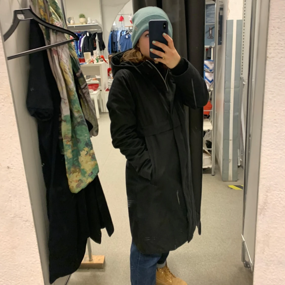 Svart kappa från Elvine - 90