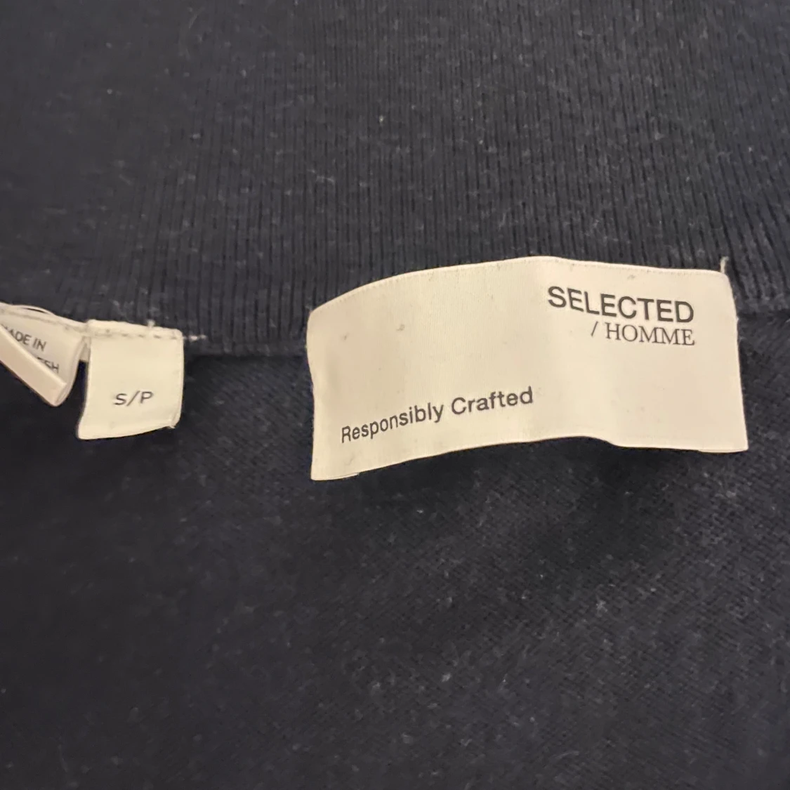 Mörkblå zipup från Selected Homme - 90