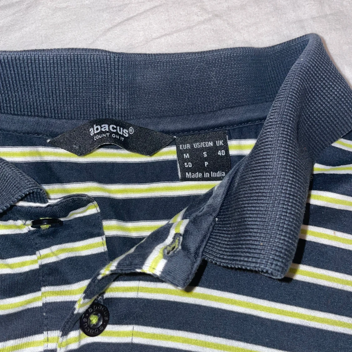 Randig pikétröja från Abacus - 90