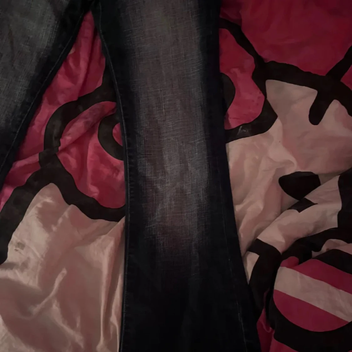 Lågmidjade bootcut jeans - 91