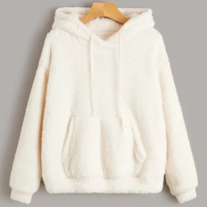Teddy hoodie - Perfekt till kyliga dagar