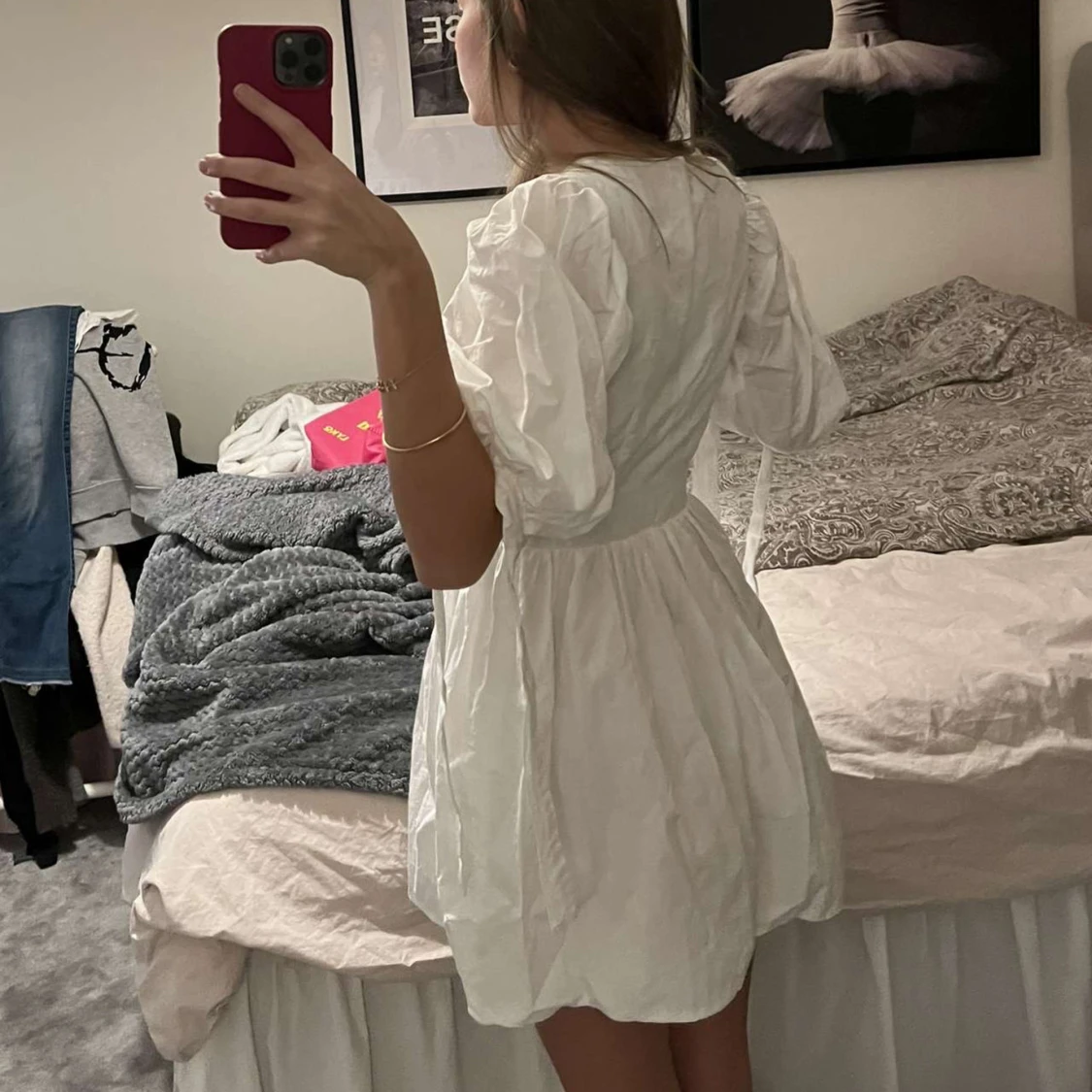Vit klänning - 1