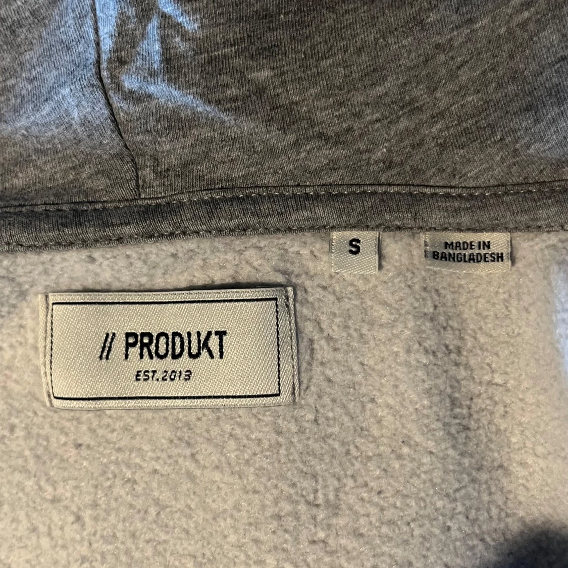 Grå zip hoodie S liknar polo Ralph lauren - 2