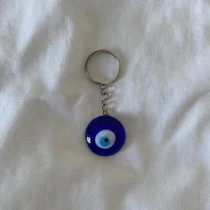 Evil eye nyckelring key chain ring glass - Köpt på Hötorget 💋