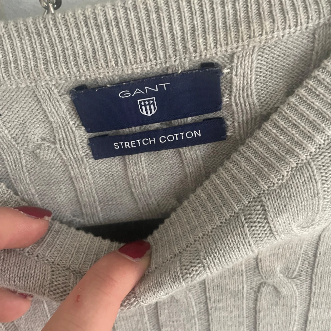 Gant grå tjocktröja  - 91