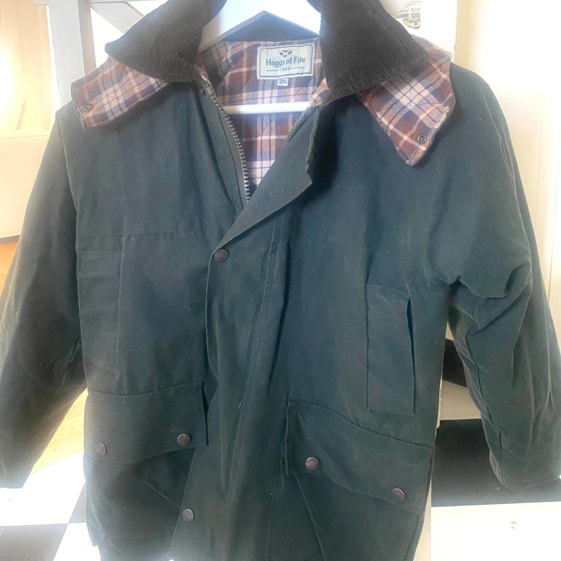 Oljerock höstjacka - ca stl 116 (4-6 år)