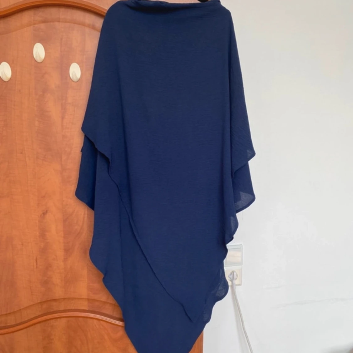 Navy abaya and 2 layer khimar - 91