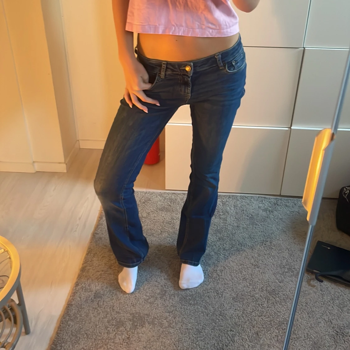 Lågmidjade jeans - 92