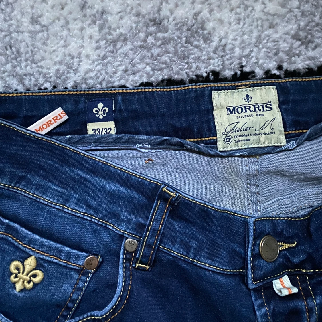 Blå jeans från Morris - 91