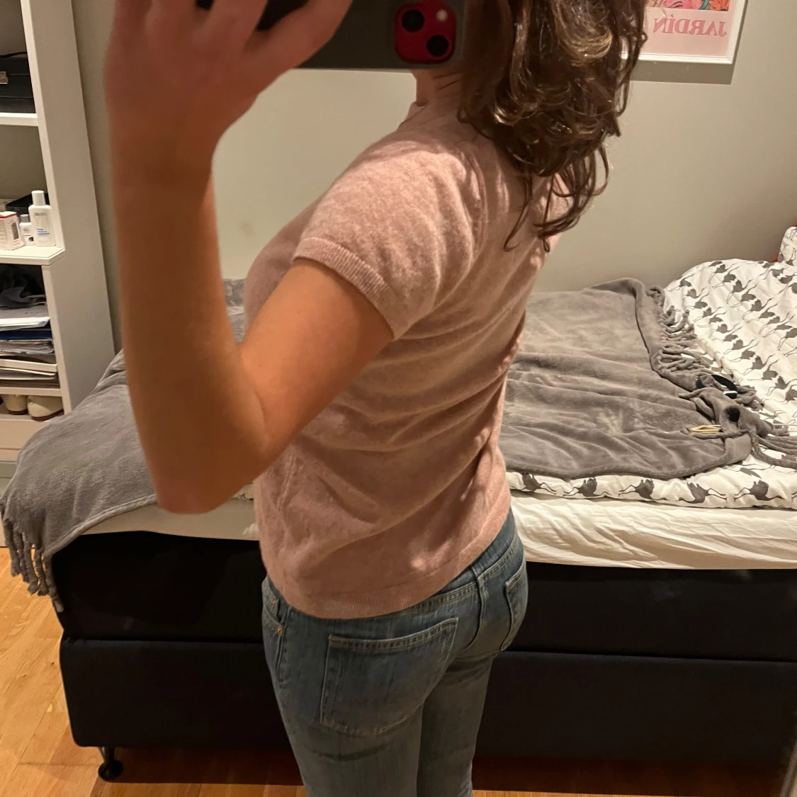 Rosa kortärmad tröja - 91