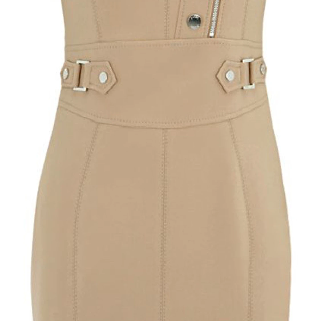 Karen Millen beige / camel färgad klänning  - 90