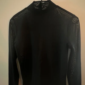 Långärmad topp - Långärmad topp i ”genomskinligt” material