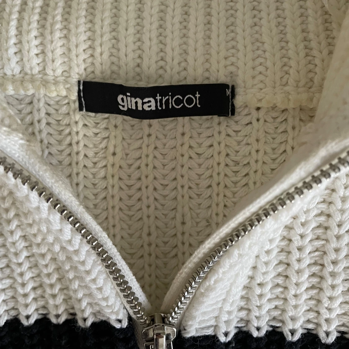 Stickad randig tröja från Gina tricot  - 91