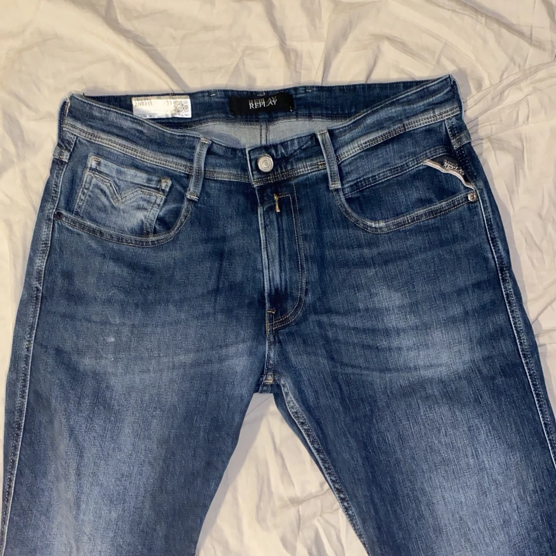 Blå jeans från Replay - 1