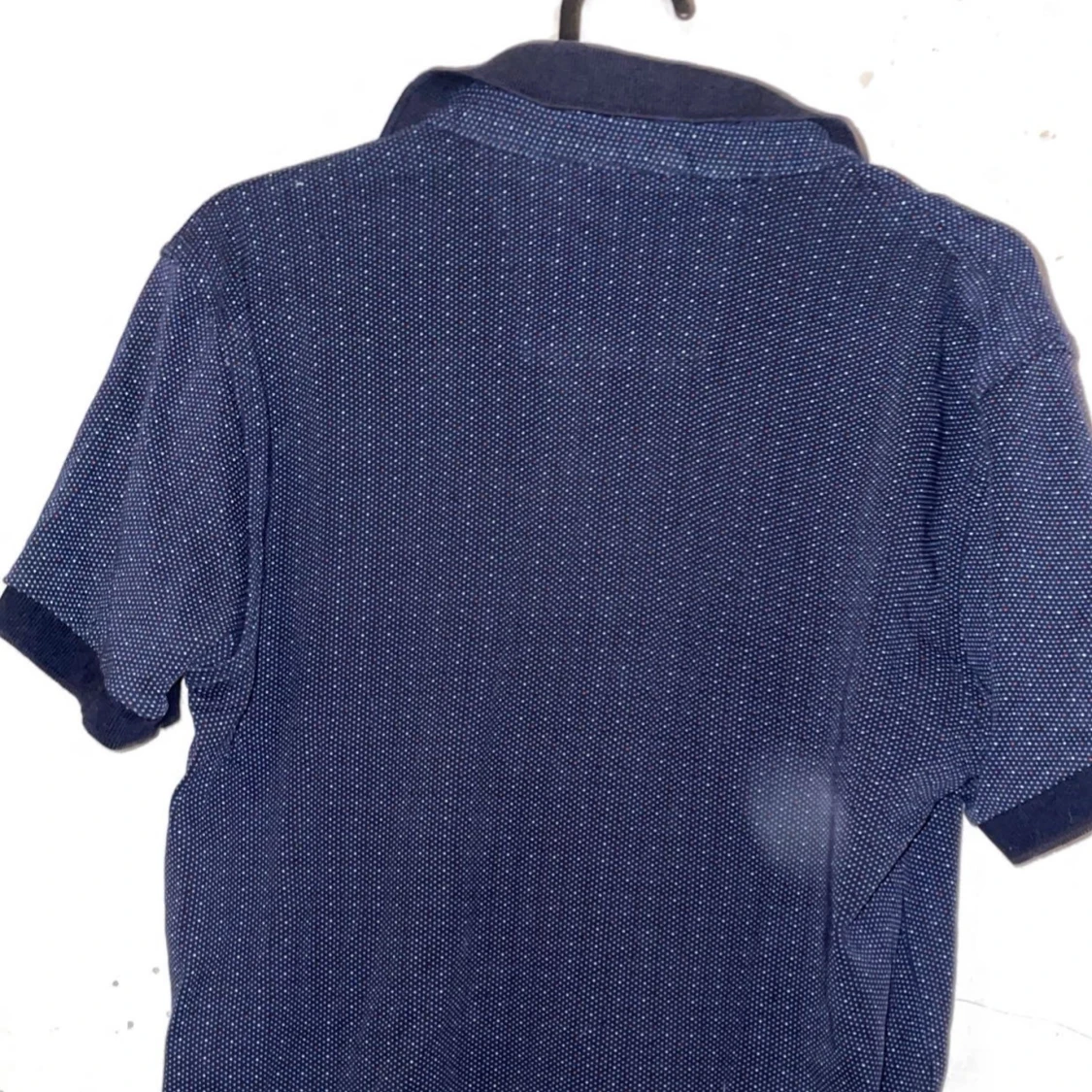 Blå pikétröja från Tommy Hilfiger