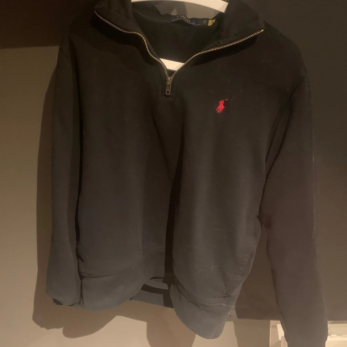 Svart Ralph Lauren half zip