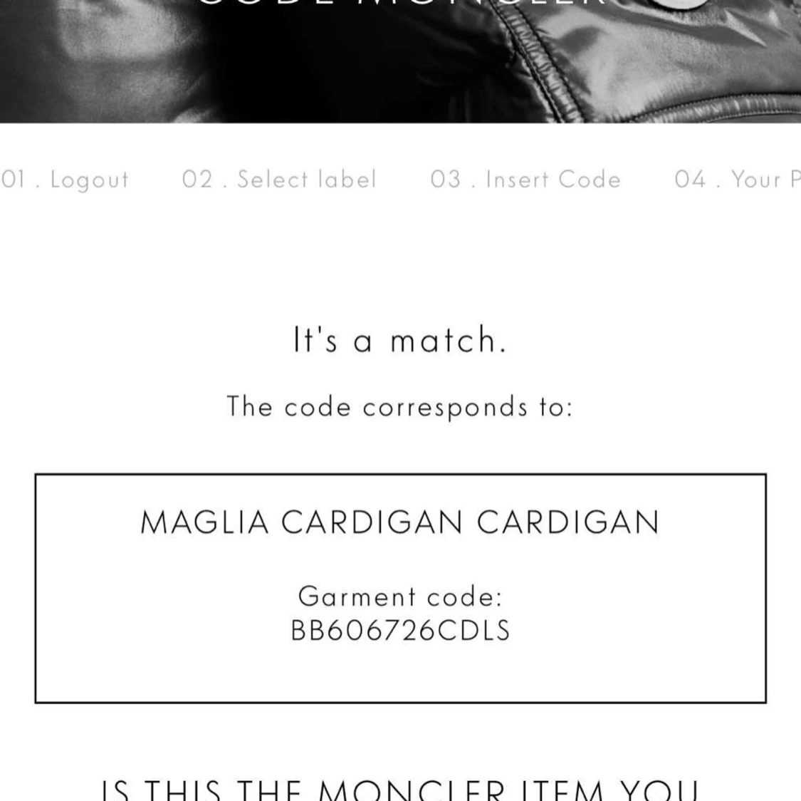 Svart cardigan från Moncler - 3