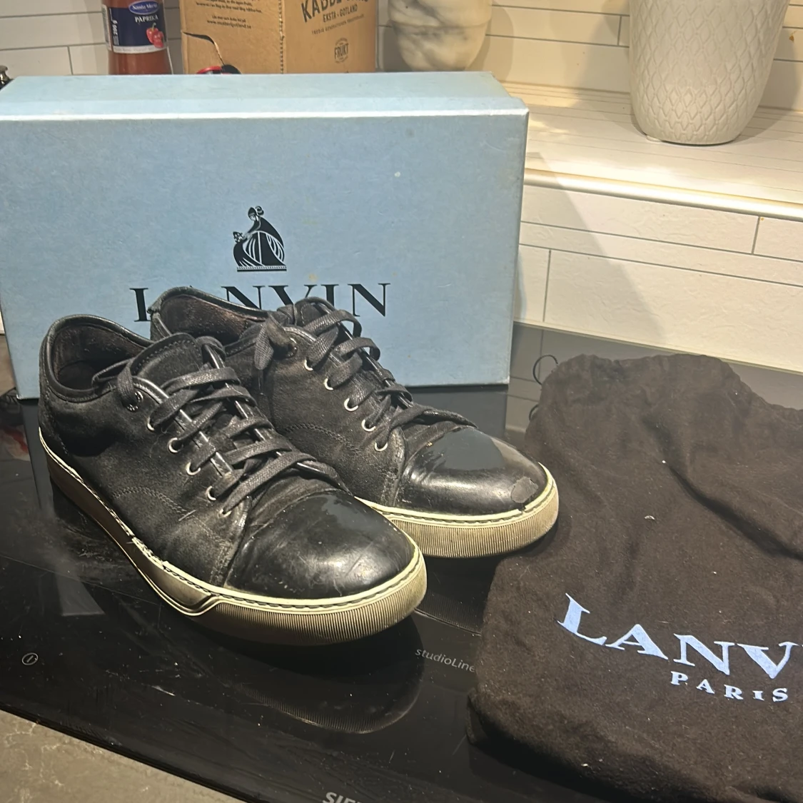 Svarta sneakers från Lanvin - 2