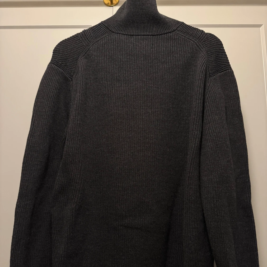 COS MERINO WOOL HALF-ZIP JUMPER - 1