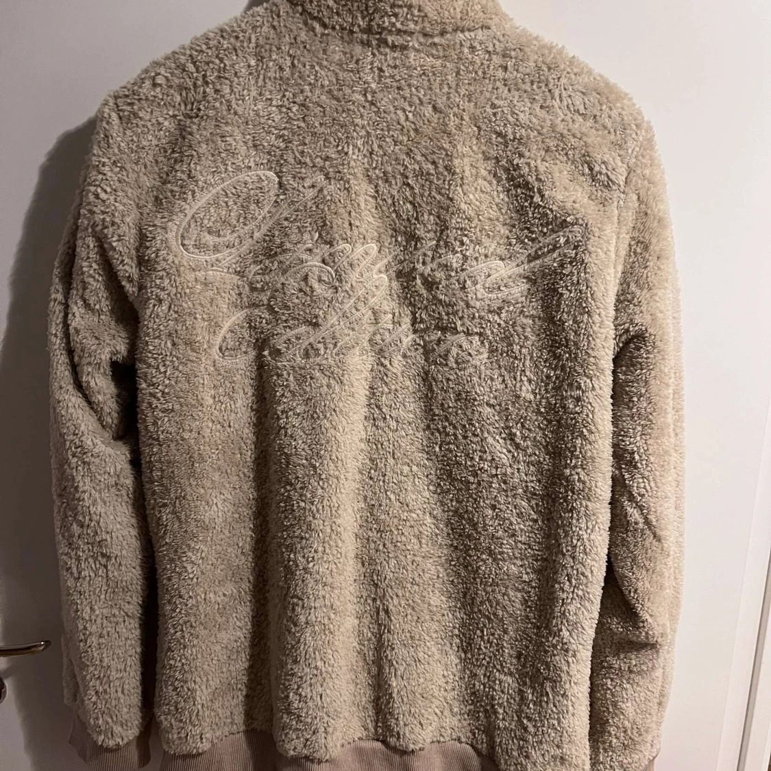 Beige teddyjacka från Boohoo - 1