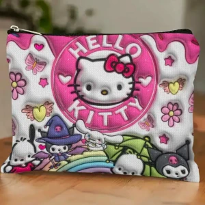 Stor necessär med Hello Kitty! - Stor söt necessär med Hello Kitty-motiv. Mått: 20 x 25 cm. Ny!