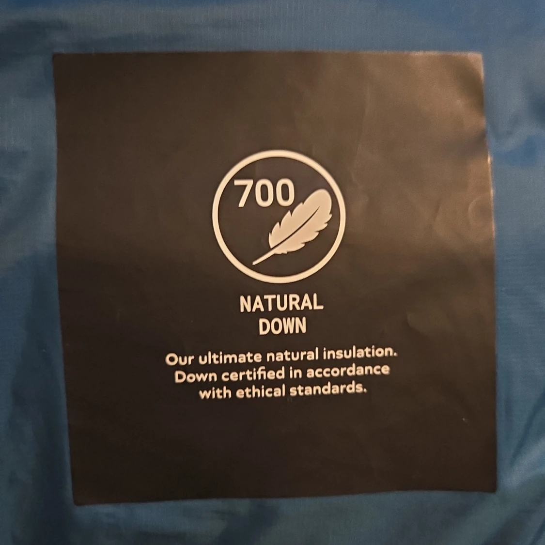 Blå dunväst från Jack Wolfskin - 92