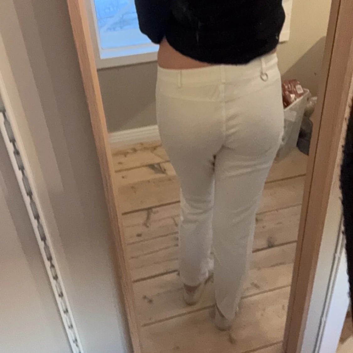 Vita byxor från Stockh LM - 1