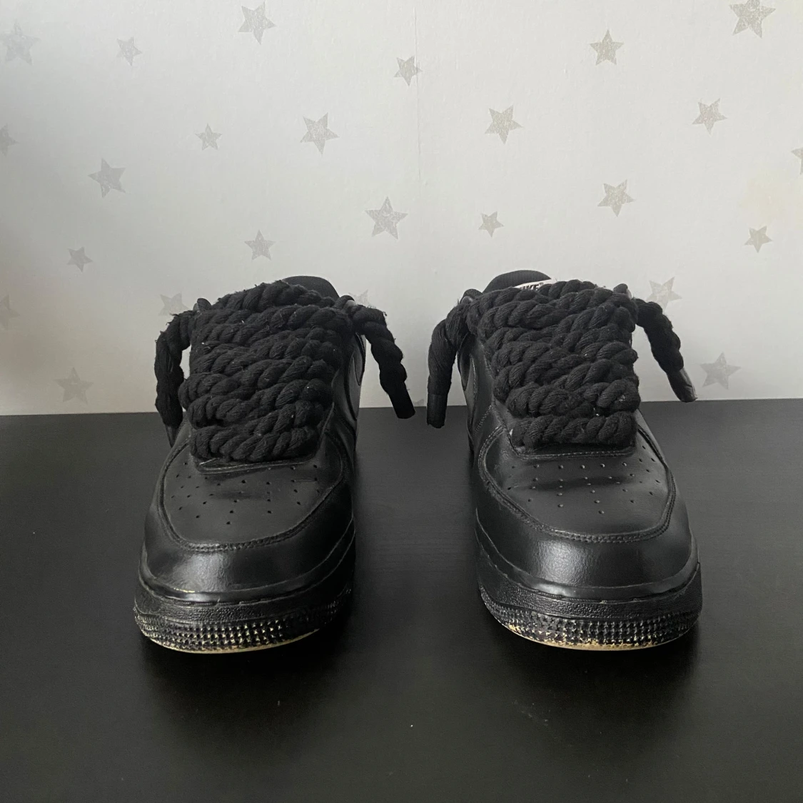 Svarta Nike AF1 - 90