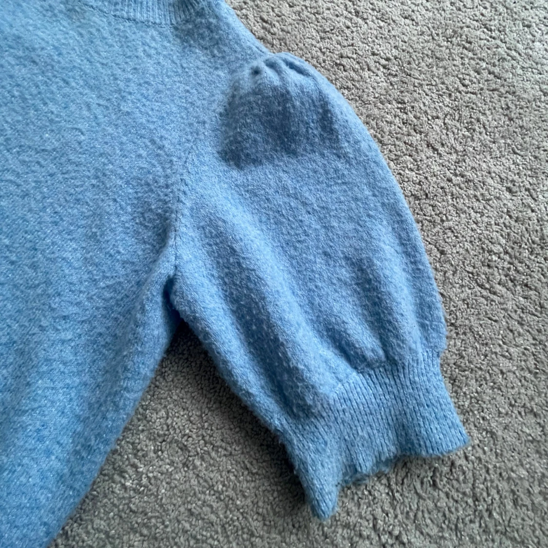 Blå stickad tröja från Vero Moda - 90