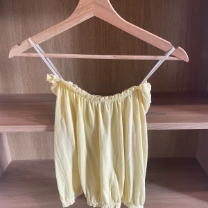 Bandau topp  - Gullig gul bandau topp 