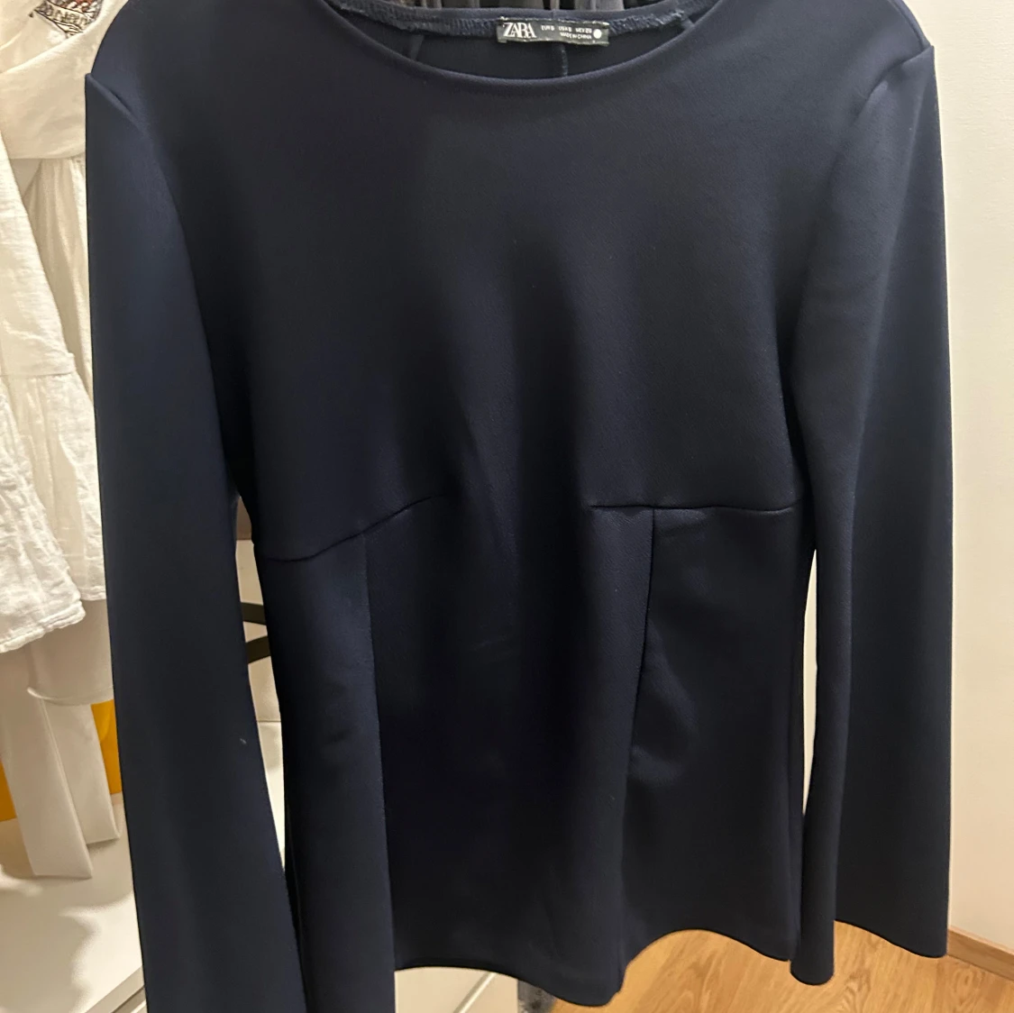 Svart långärmad topp från Zara