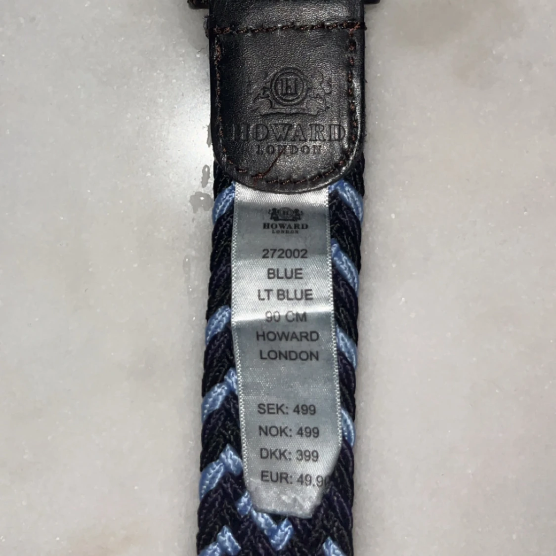 Flätat bälte från Howard London - 90